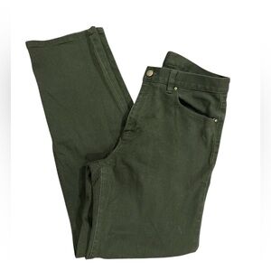 Lauren Ralph Lauren Green Label VTG Stylish Green Jeans size 10